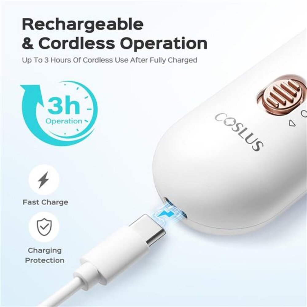 Professional Manicure Pedicure Kit:5 in 1 Electric Nail File Set Toenail Grinder - Picture 5 of 7